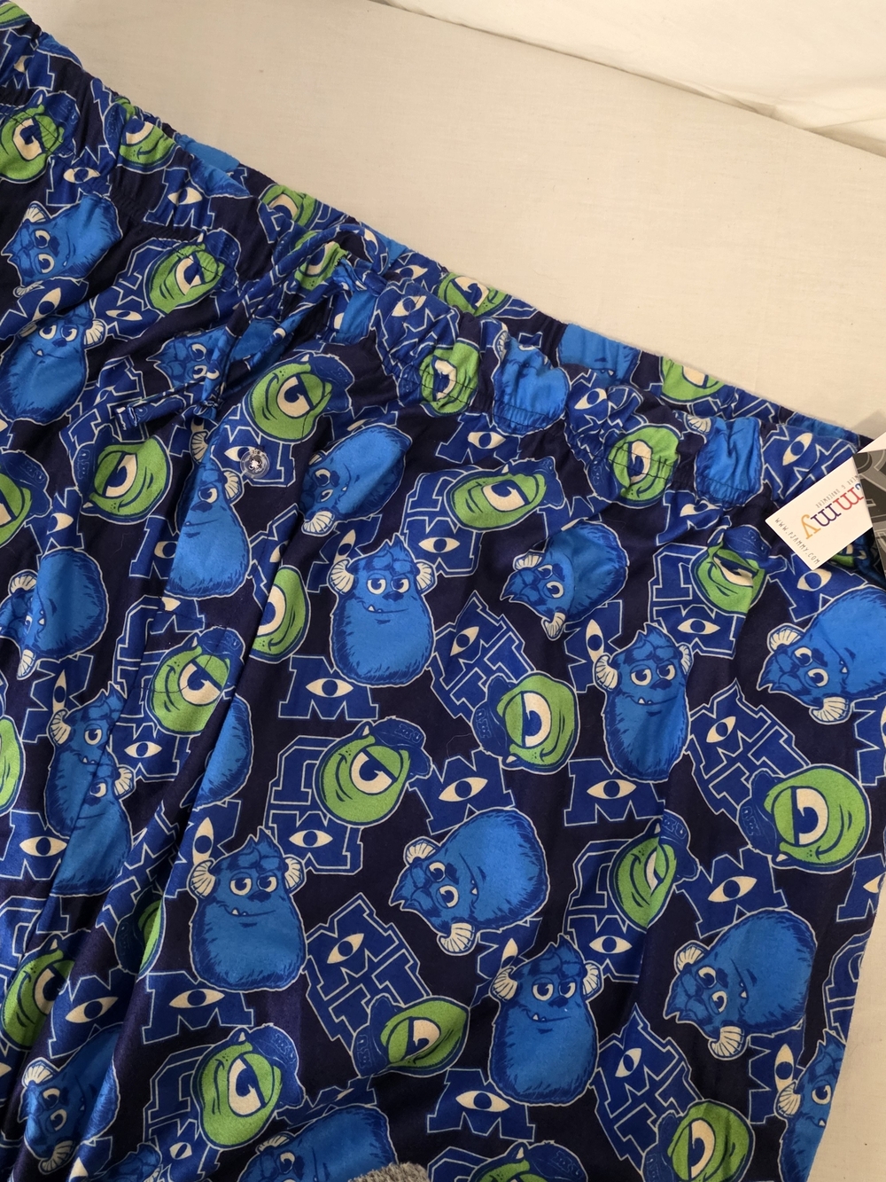 NWT Disney Pixar Pjammy Monsters Inc Mens Pajama Pants 5XL Sully Mike Wasowski